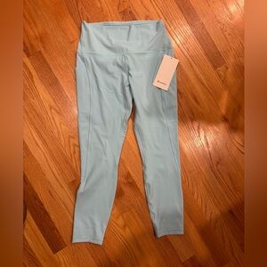 lululemon athletica Blue Leggings High Waist Performance
